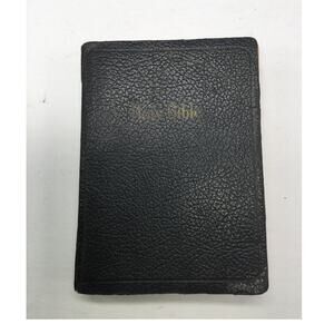 Antique English Bible Old and New Testament King James Version